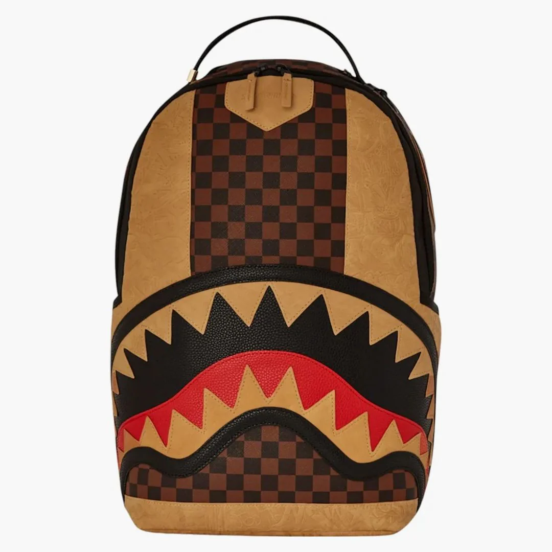 Sprayground Henny Raceway Graff Backpack Black Brown - Image 3
