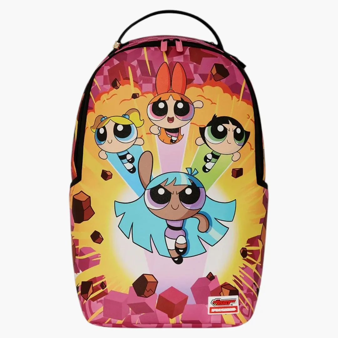 Sprayground Powerpuff Bustin Thru Dlxsv Backpack Multicolor