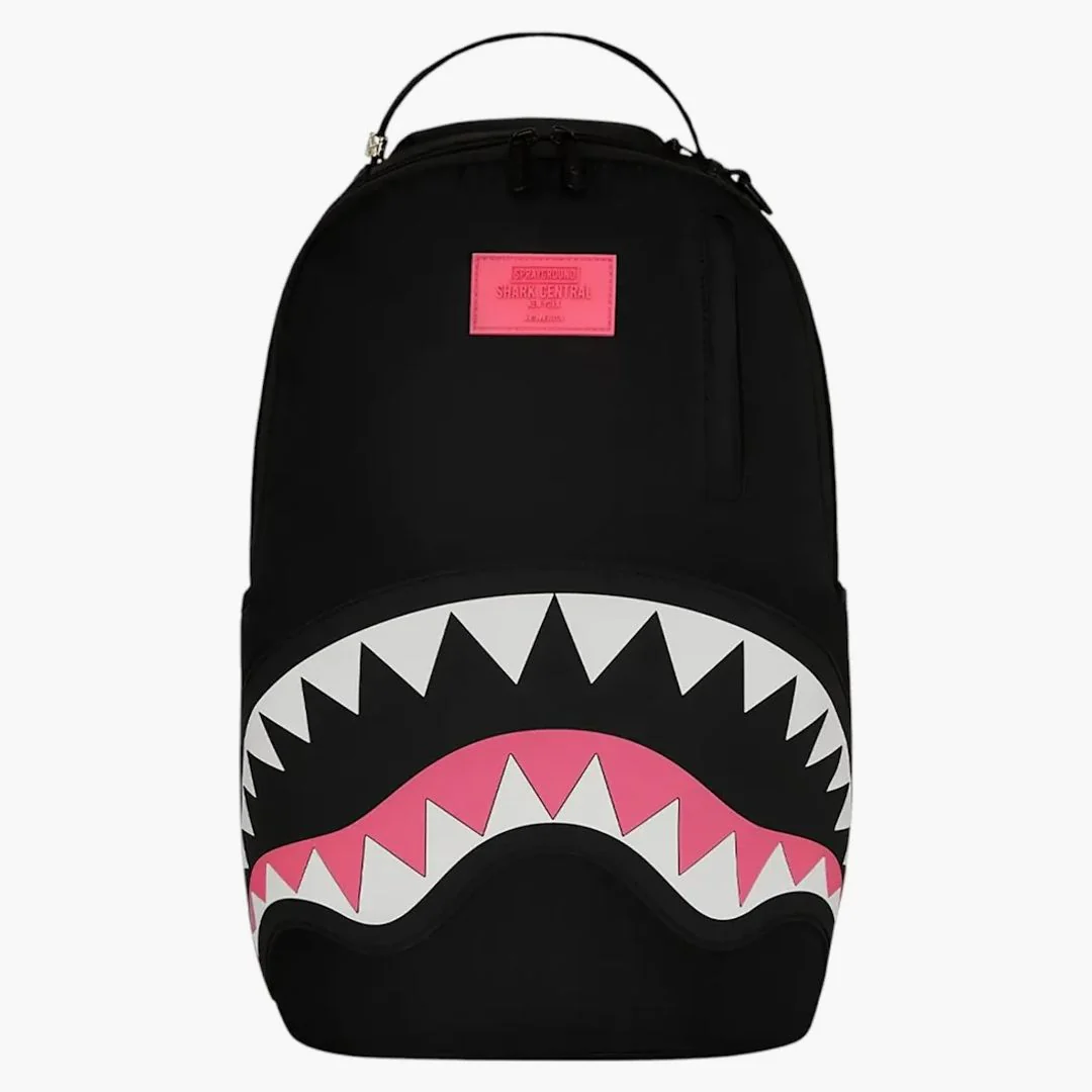 Sprayground Shark Central Backpack Black/pink - Image 2