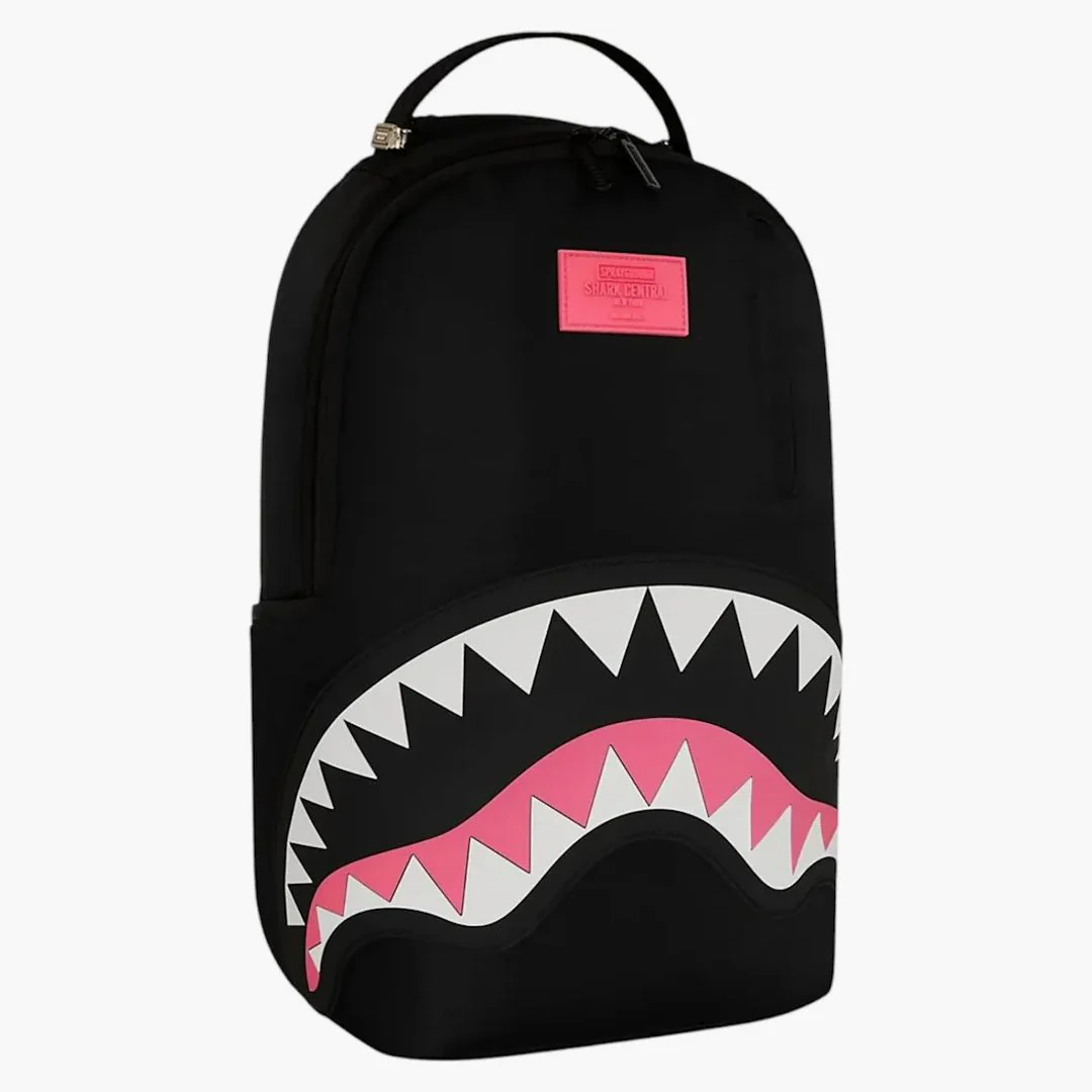 Sprayground Shark Central Backpack Black/pink - Image 3