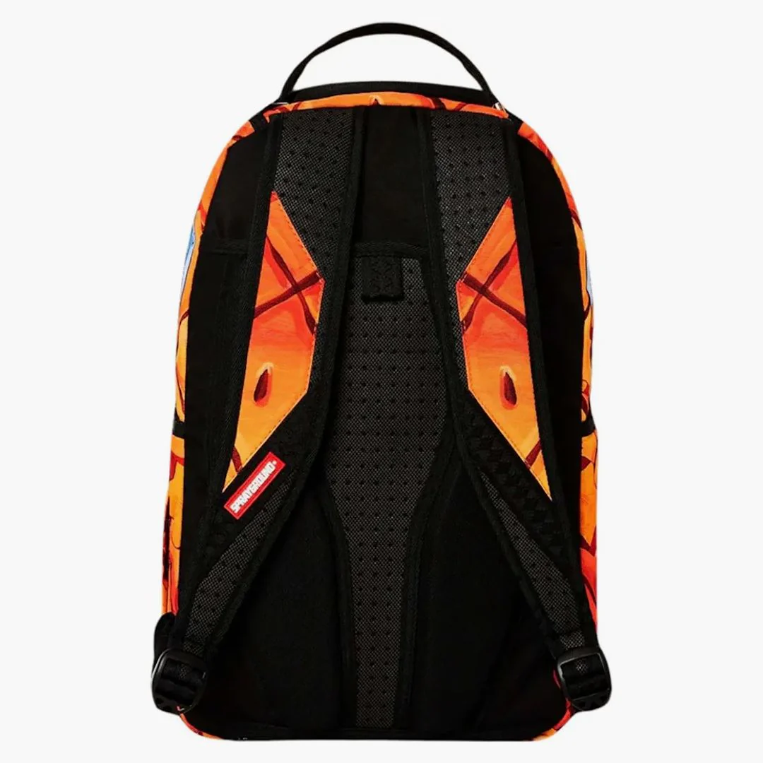 Sprayground X Spongebob Don't Mess With Spongebob (dlxsr) Backpack Orange