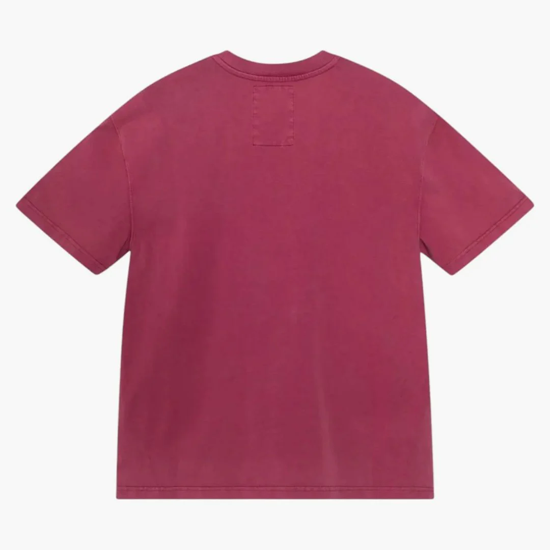 Stussy Garment Dyed S/s Tee Plum - Image 2