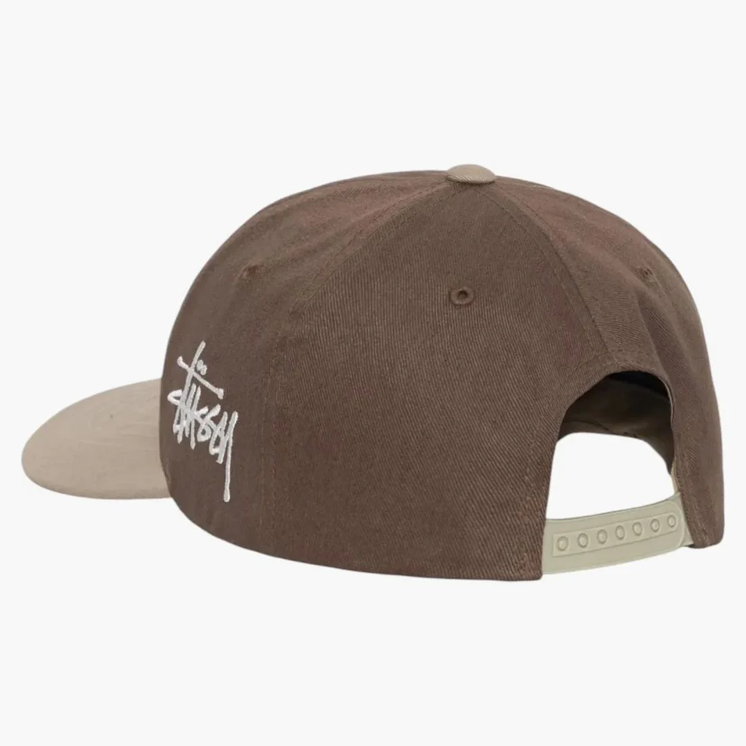Stussy Low Pro Chenille S Strapback Hat Brown - Image 3