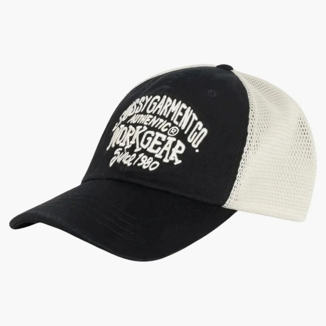 Stussy Low Profile Workgear Strapback Black - Image 2