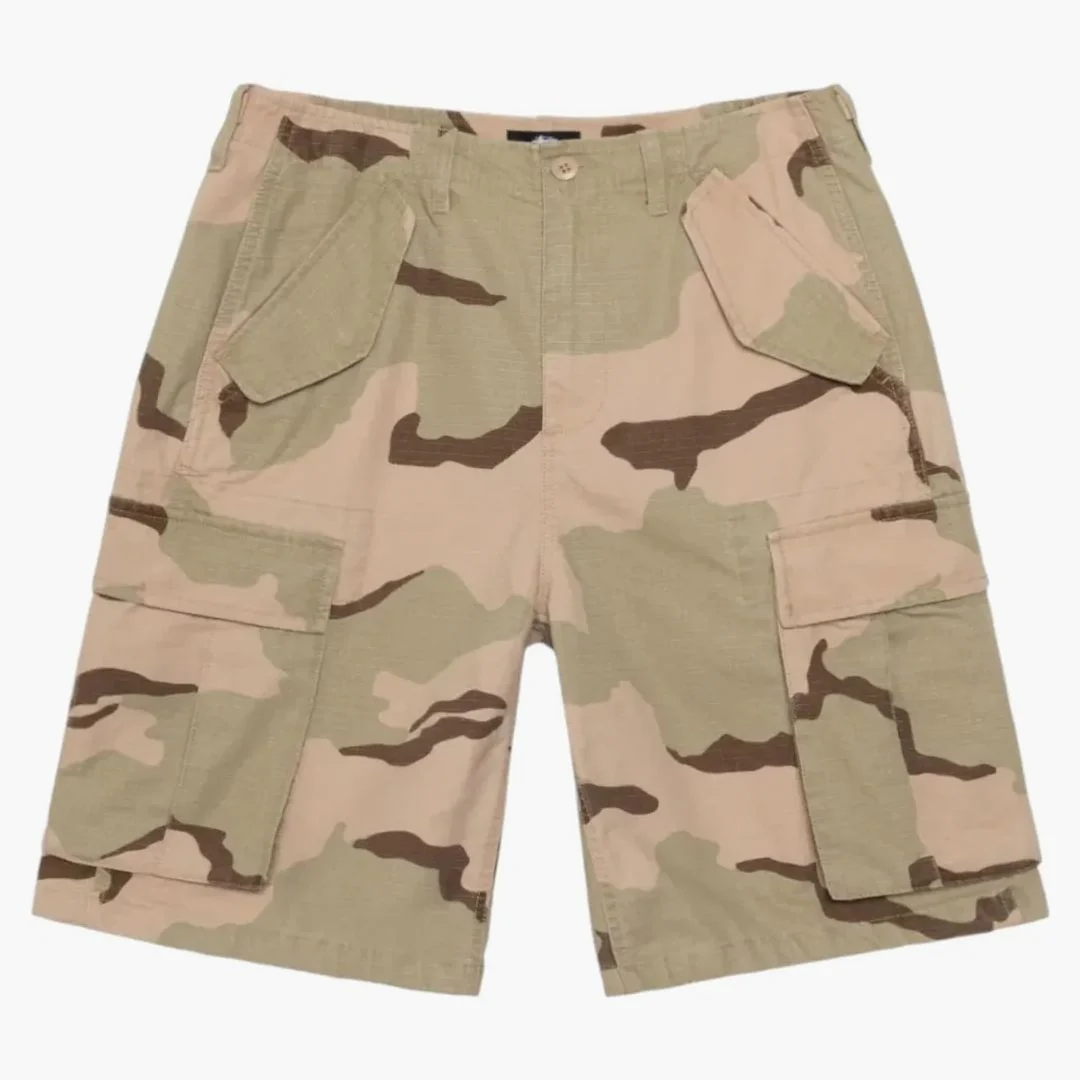 Stussy Ripstop Cargo Short Sand Camo