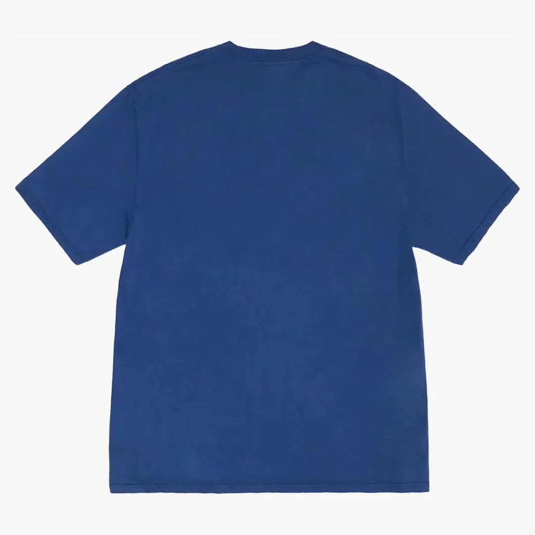 Stussy X Our Legacy Ol Sport Pigment Dyed Tee Blueberry - Image 2