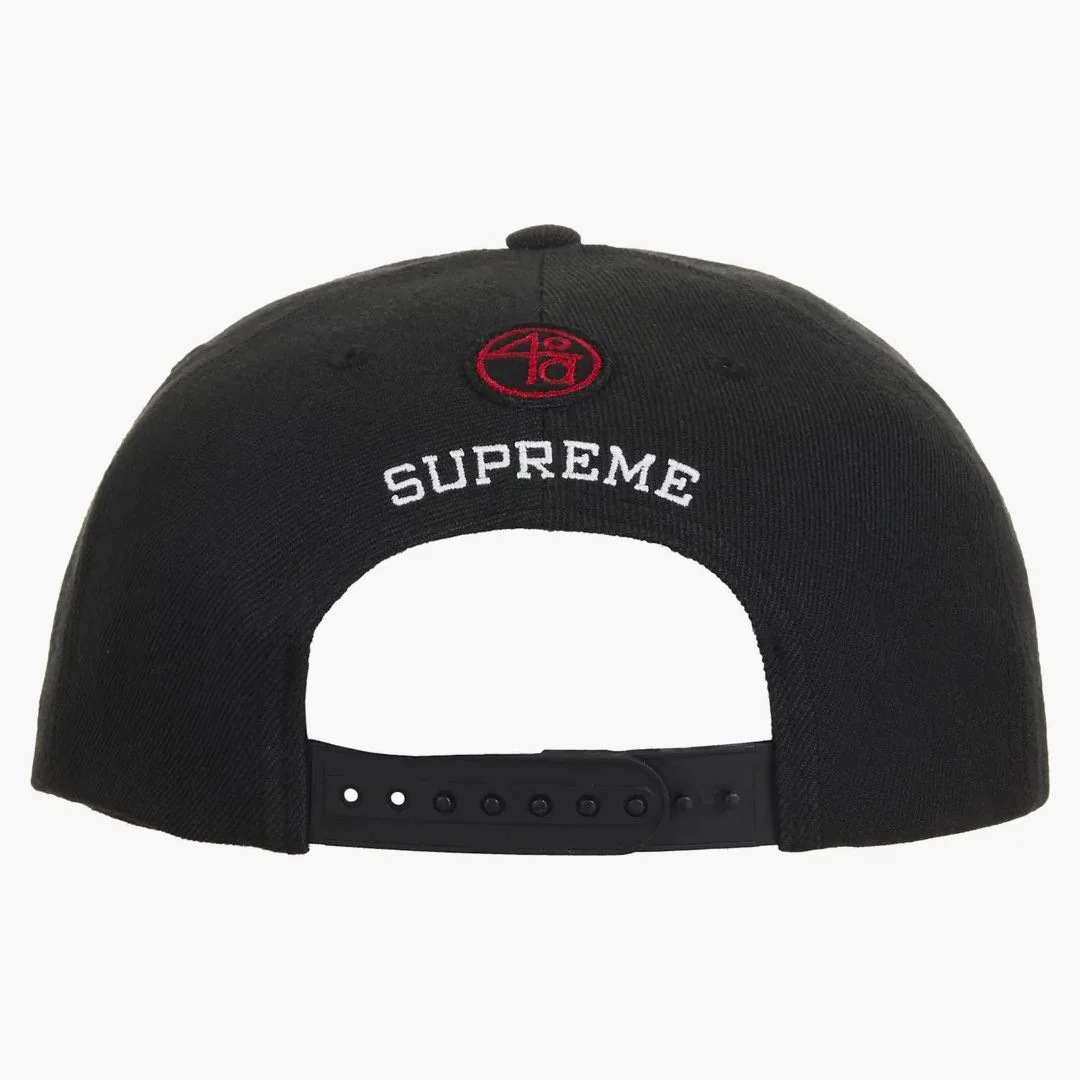 Supreme 40 Acres Clockers 6-panel Black - Image 2