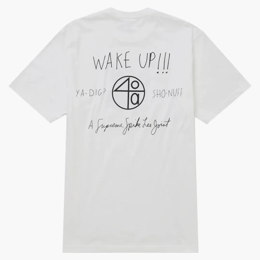 Supreme 40 Acres Spike Tee White