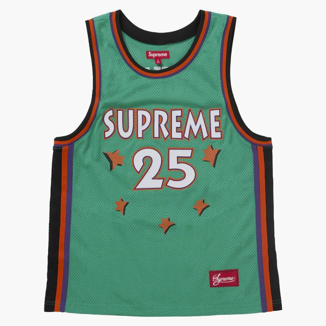 Supreme All Star Basketball Jersey (ss25) Green