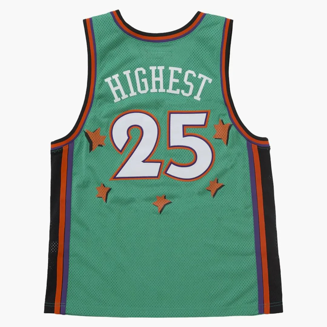 Supreme All Star Basketball Jersey (ss25) Green - Image 2