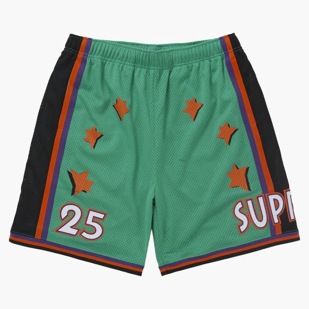 Supreme All Star Basketball Short (ss25) Green