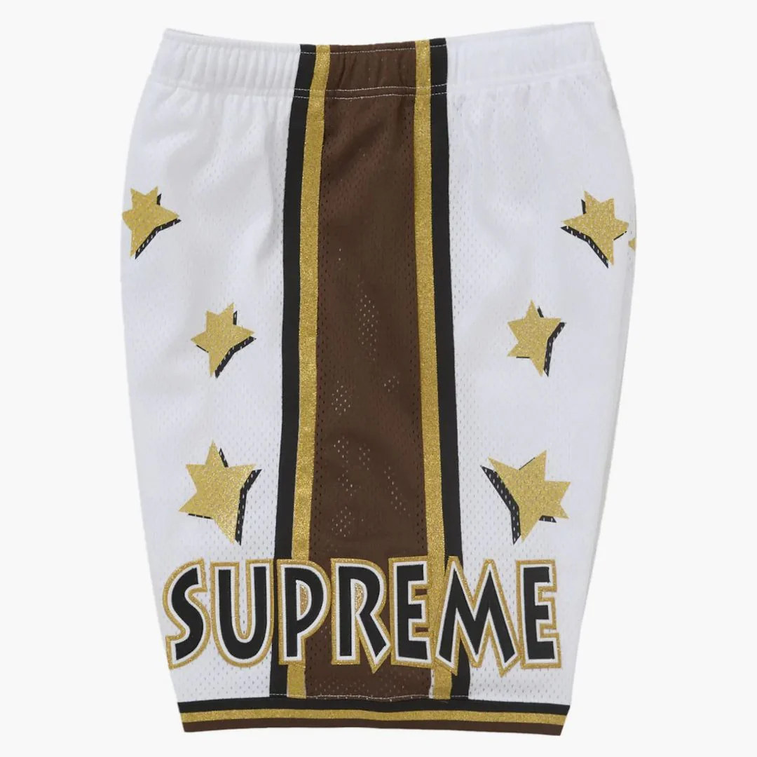 Supreme All Star Basketball Short (ss25) White - Image 3