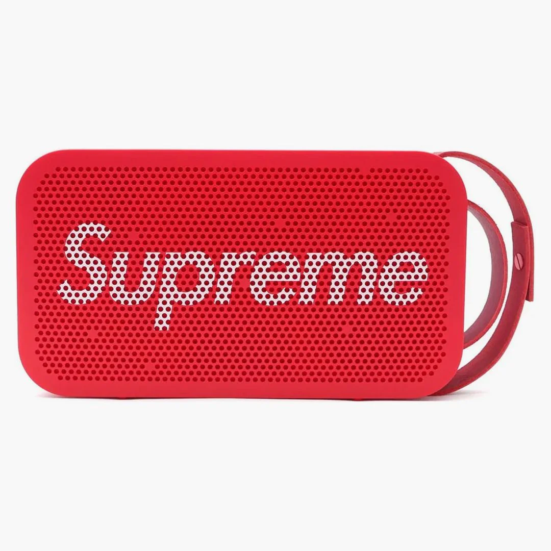 Supreme B&o Play By Bang Olufsen A2 Portable Speaker Red