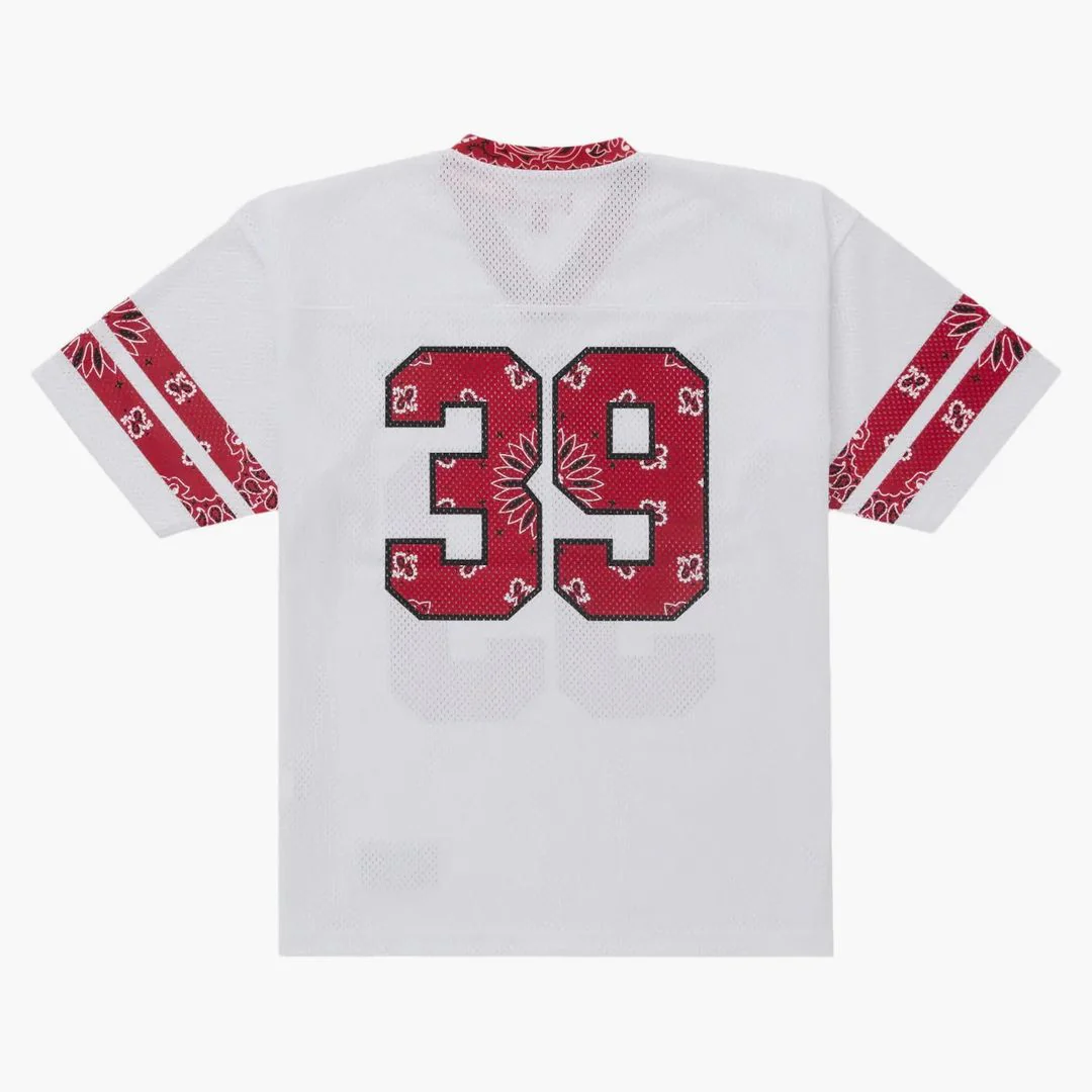 Supreme Bandana Football Jersey White - Image 2
