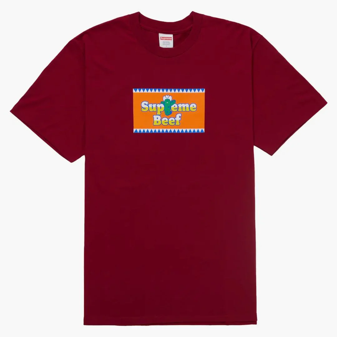 Supreme Beef Tee Cardinal