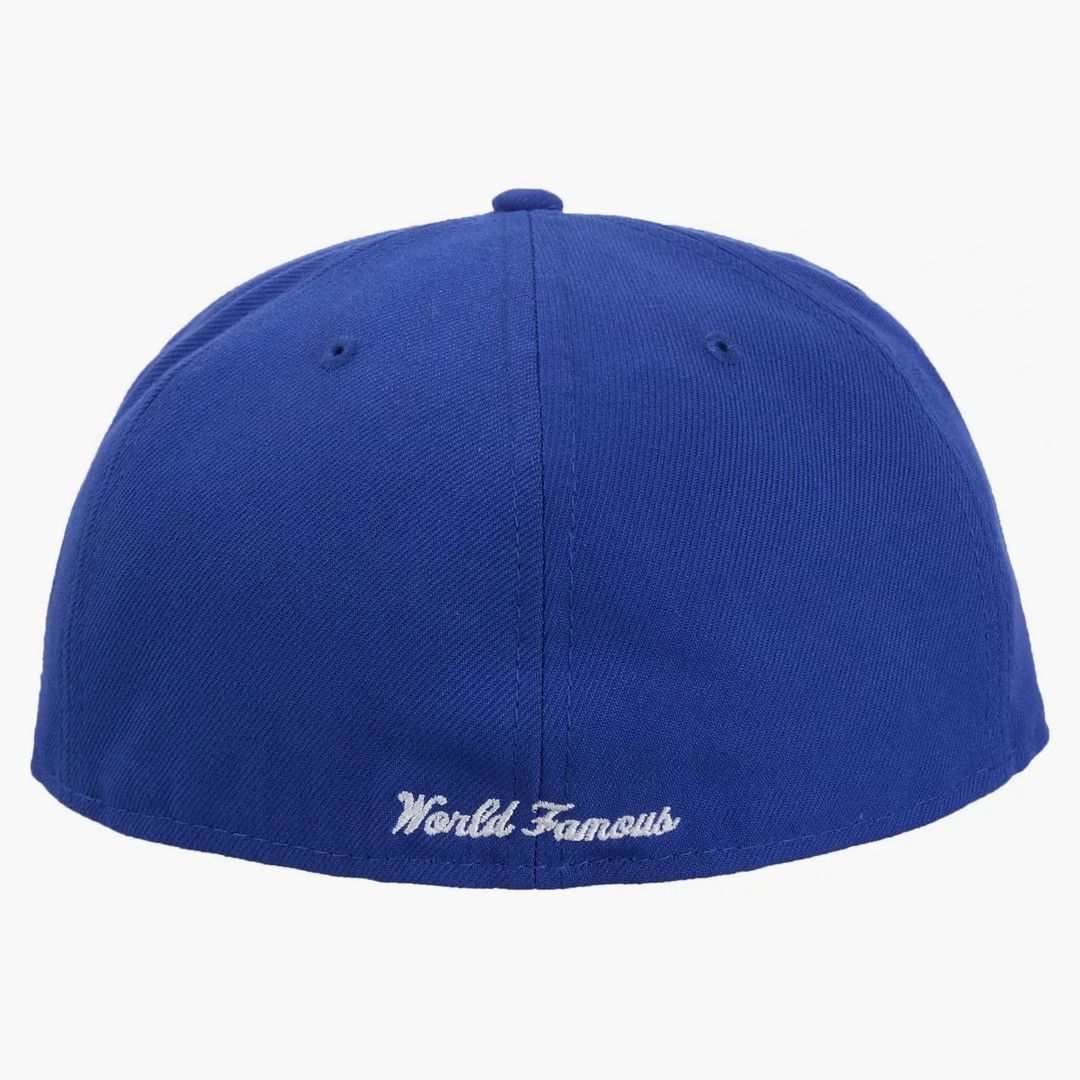 Supreme Bones Box Logo New Era 59fifty Cap Royal - Image 2