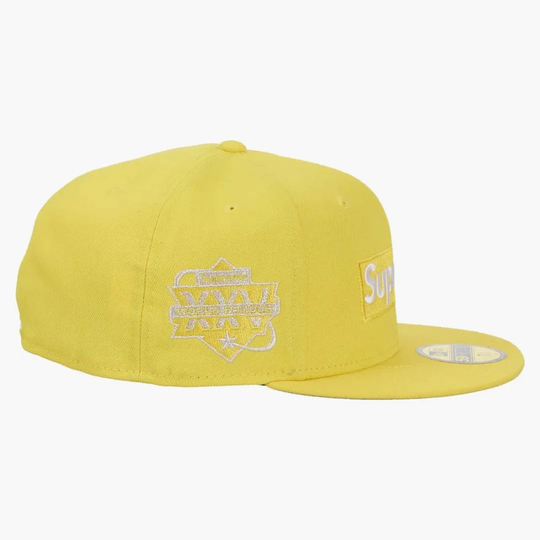 Supreme Championship Box Logo New Era 59fifty Hat Yellow - Image 3