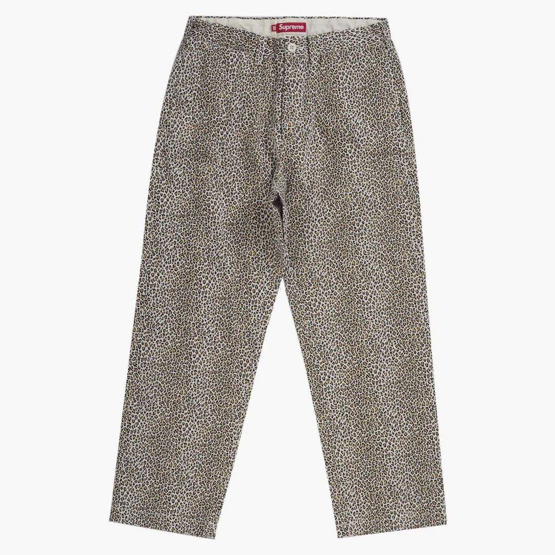 Supreme Chino Pant (fw25) Leopard - Image 2