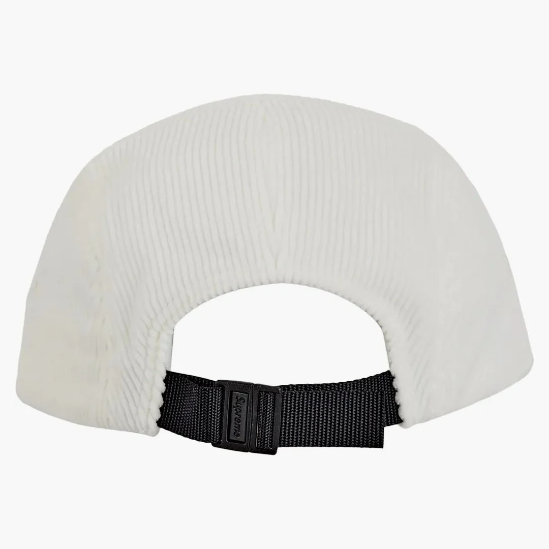 Supreme Corduroy Camp Cap (ss25) White - Image 2