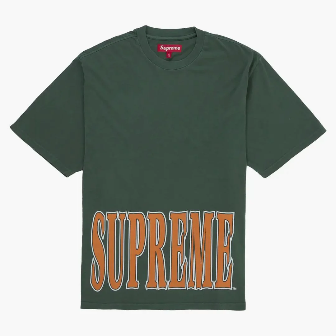 Supreme Cracked Stretch S/s Top Green
