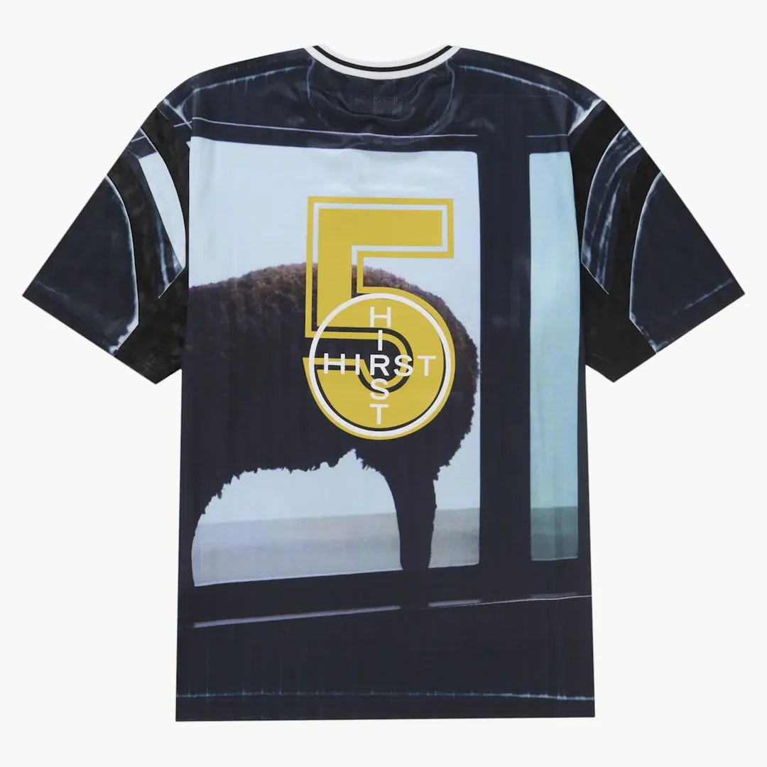 Supreme Damien Hirst Soccer Jersey Black - Image 2