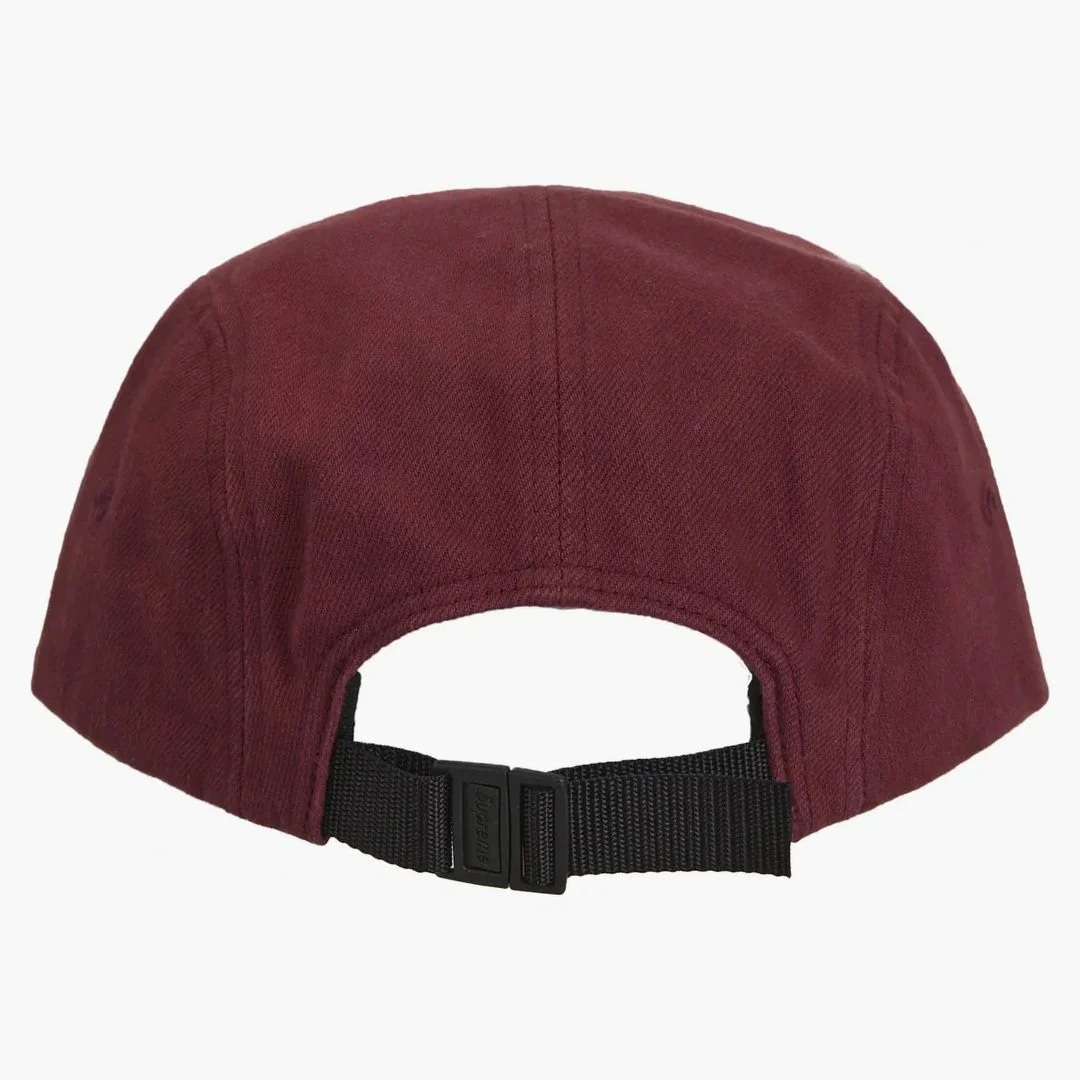 Supreme Denim Camp Cap (fw24) Red - Image 2