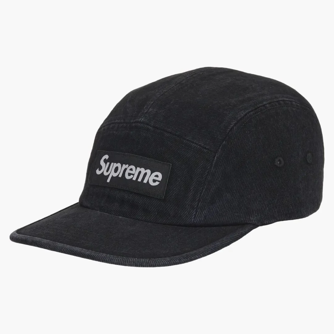Supreme Denim Camp Cap (ss25) Black