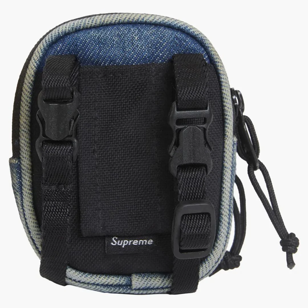Supreme Denim Mini Utility Bag Washed Indigo