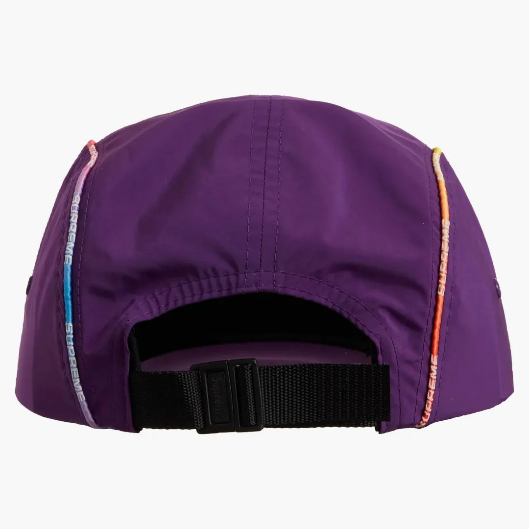 Supreme Gradient Piping Camp Cap Purple - Image 2