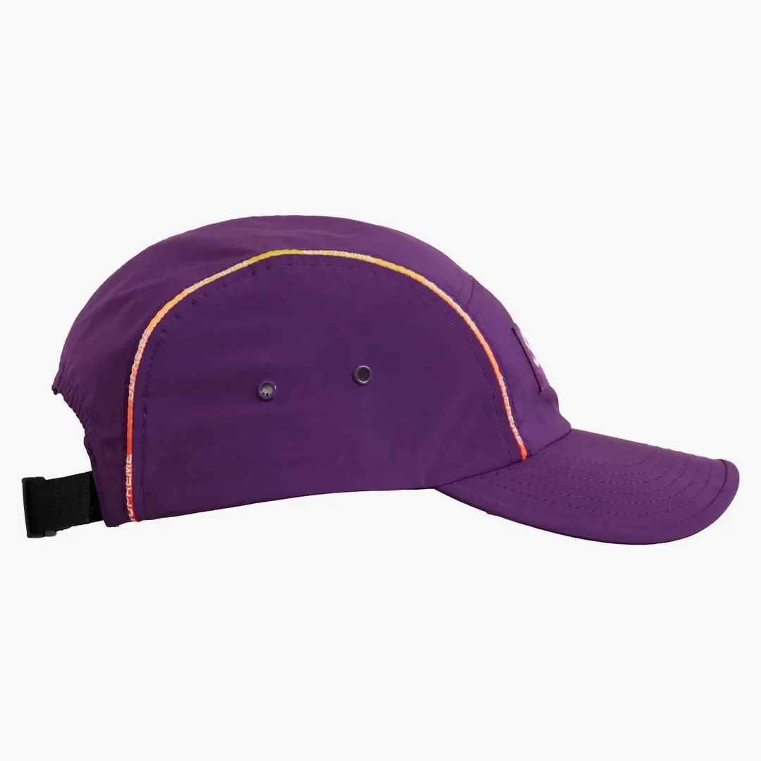 Supreme Gradient Piping Camp Cap Purple - Image 3