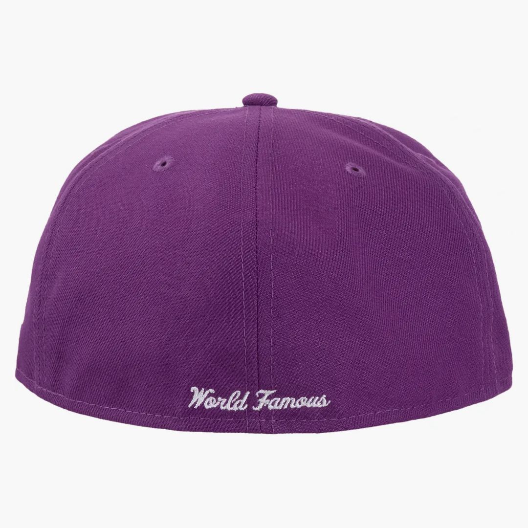 Supreme Grinch Box Logo New Era 59fifty Fitted Cap Purple - Image 3
