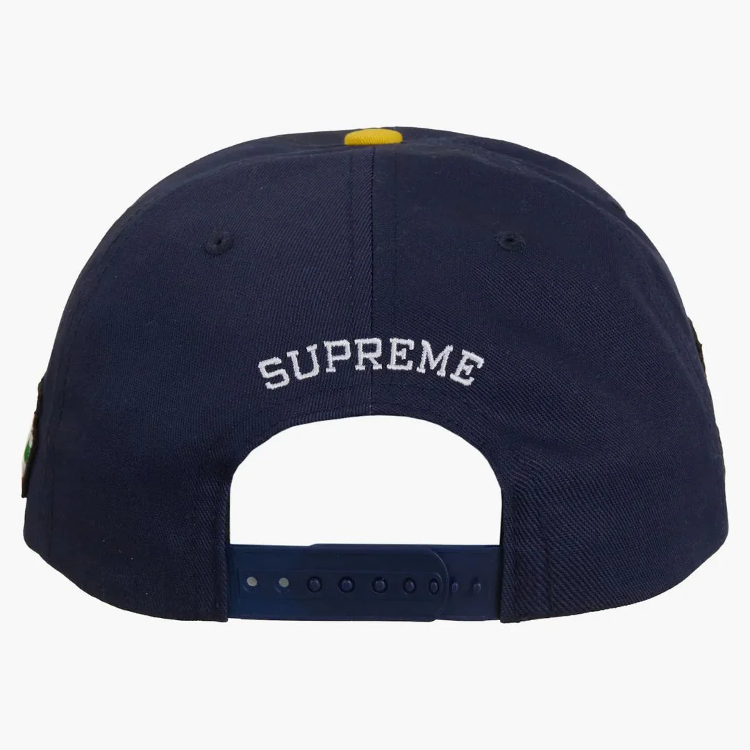 Supreme Italia 6 Panel Navy - Image 2