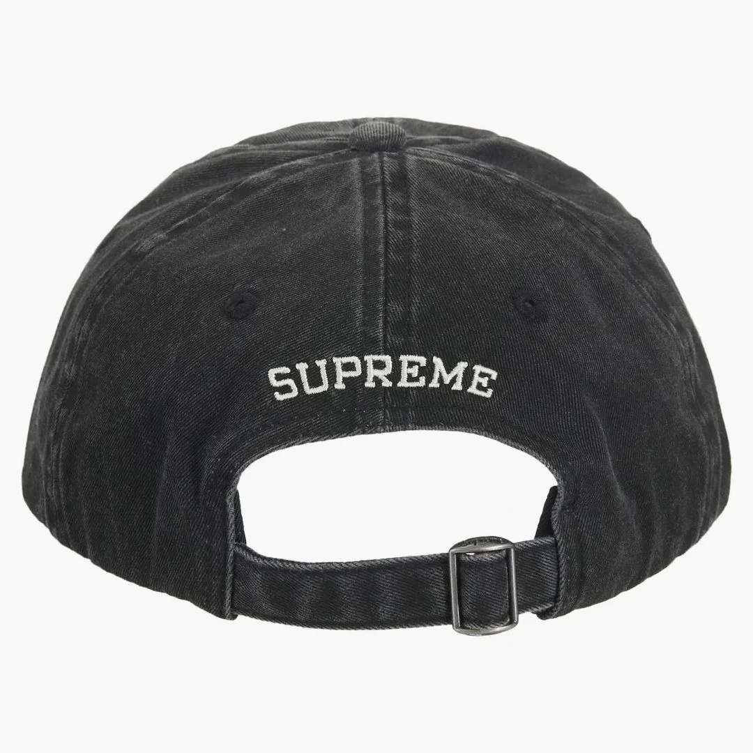 Supreme Italy 6-panel Black - Image 2