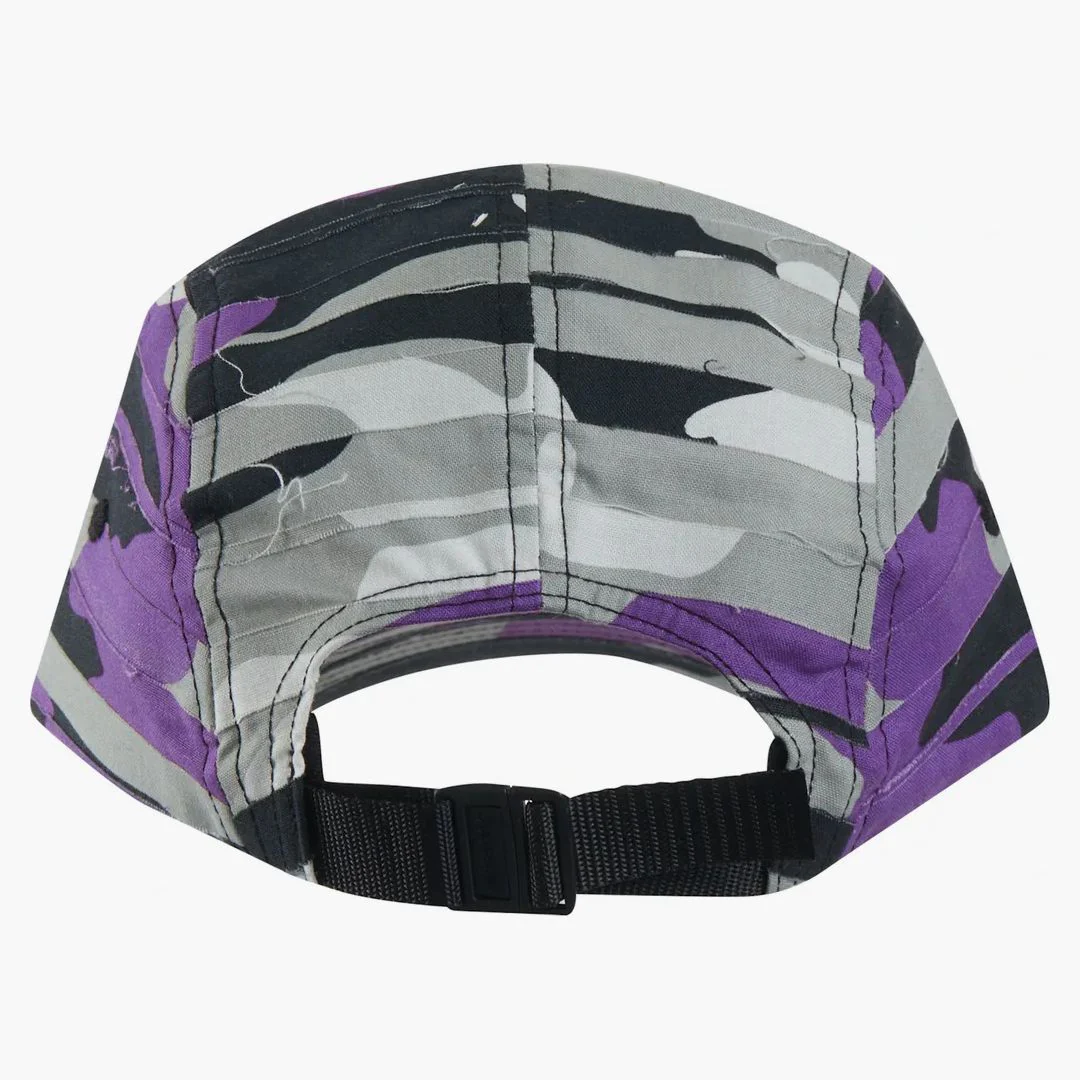 Supreme Layered Camo Camp Cap Purple - Image 2
