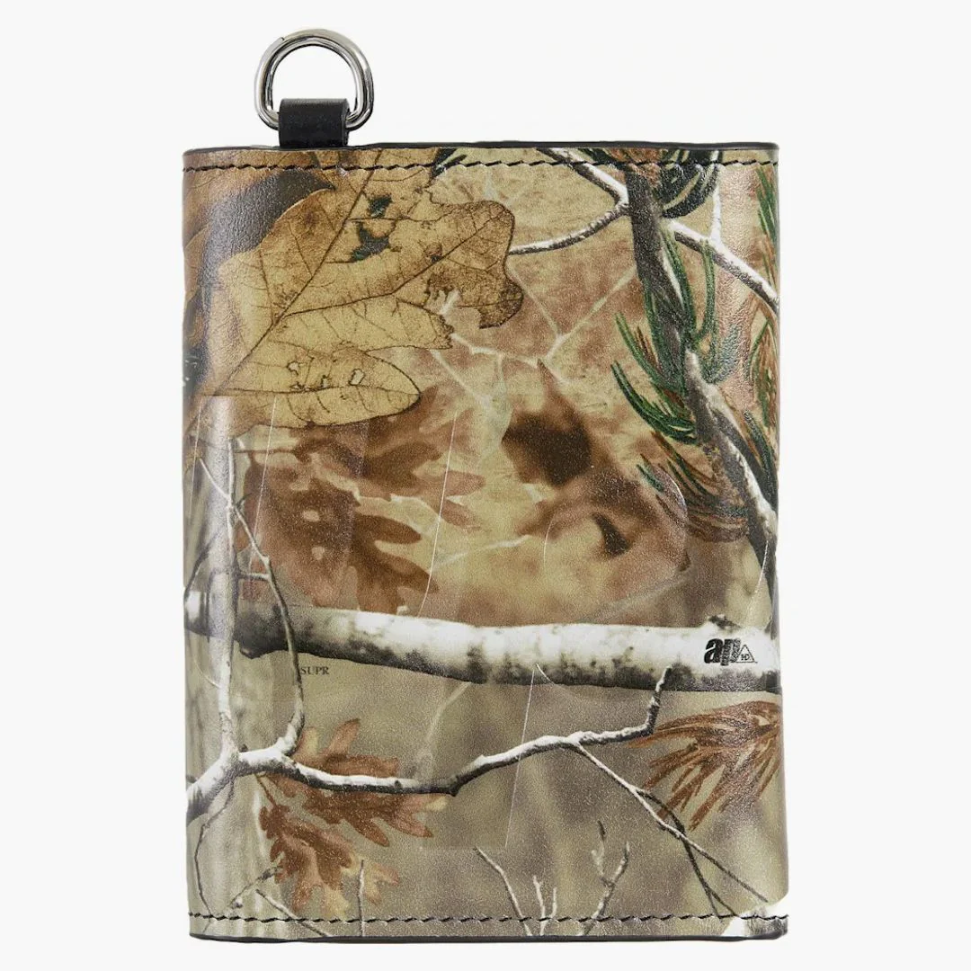 Supreme Leather Chain Wallet (fw25) Realtree Hardwoods Camo - Image 3
