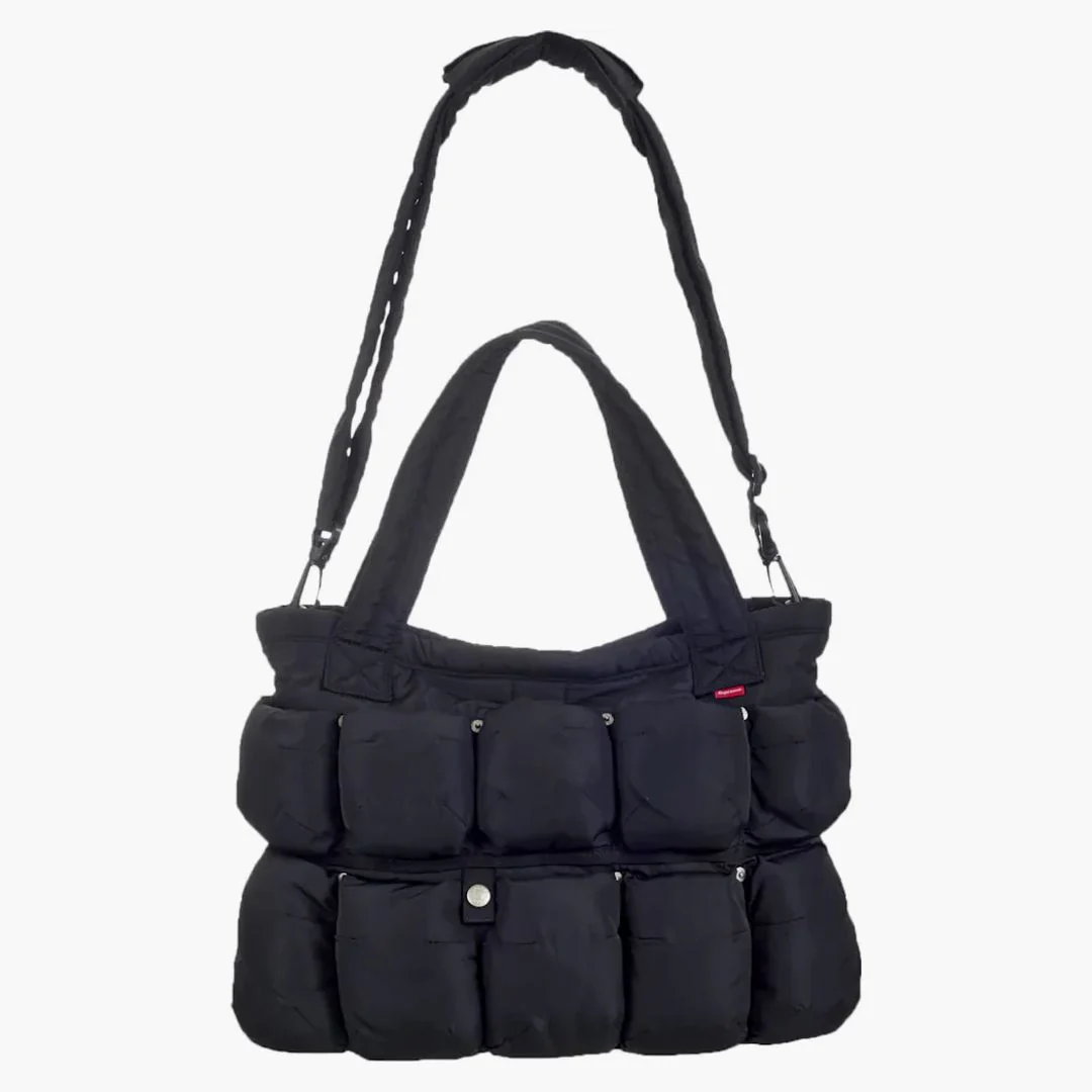 Supreme Marithé + François Girbaud Pokachu Puffer Tote Bag Black
