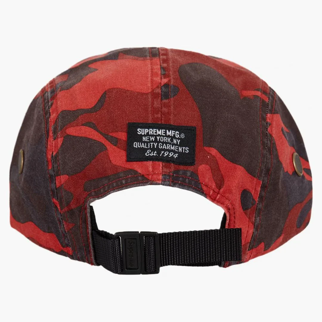 Supreme Military Camp Cap (ss23) Red Camo - Image 2