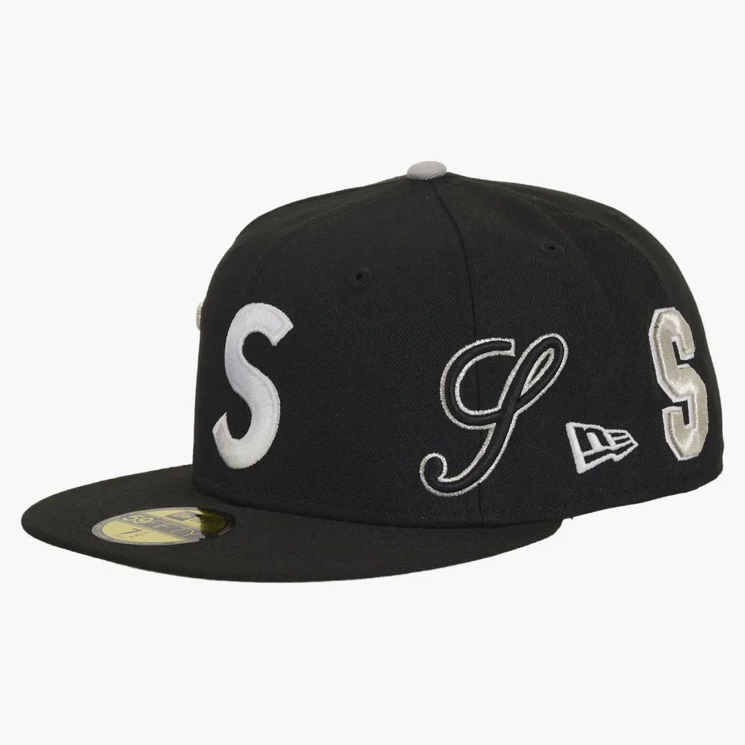 Supreme Multi S Logo New Era 59fifty Fitted Hat Black