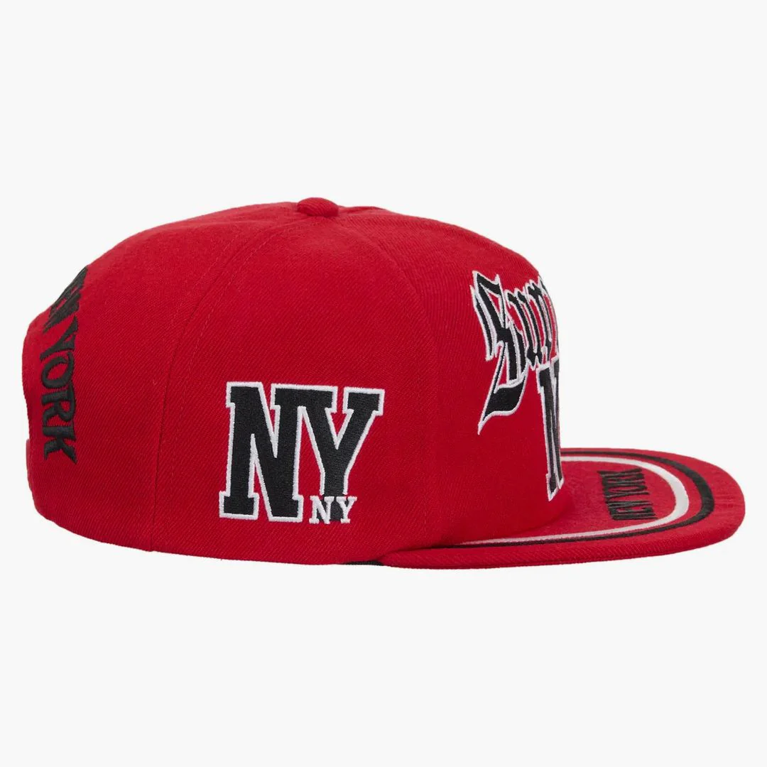 Supreme New York 6-panel Red - Image 2