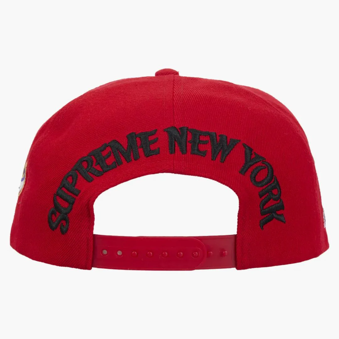 Supreme New York 6-panel Red - Image 3