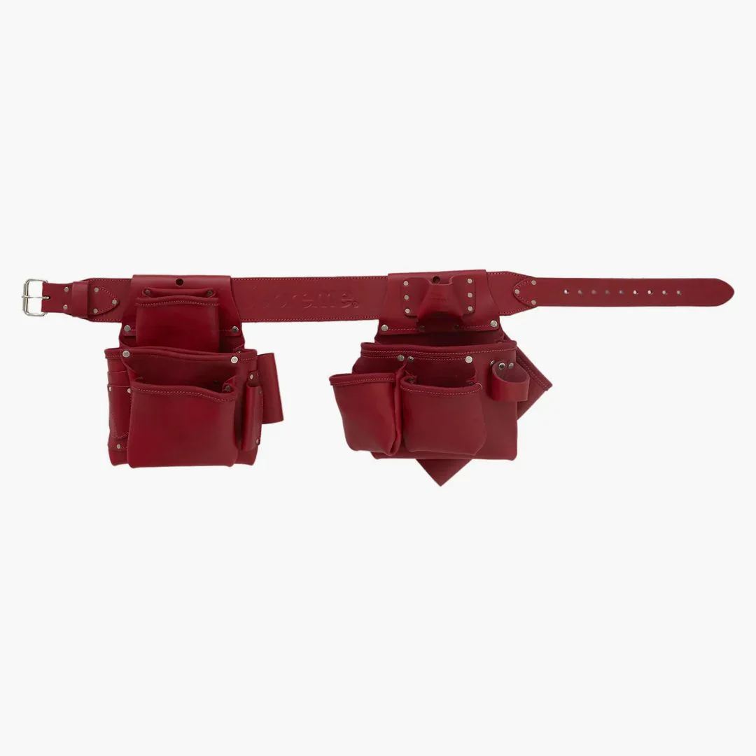Supreme Occidental Leather Tool Belt Red - Image 3