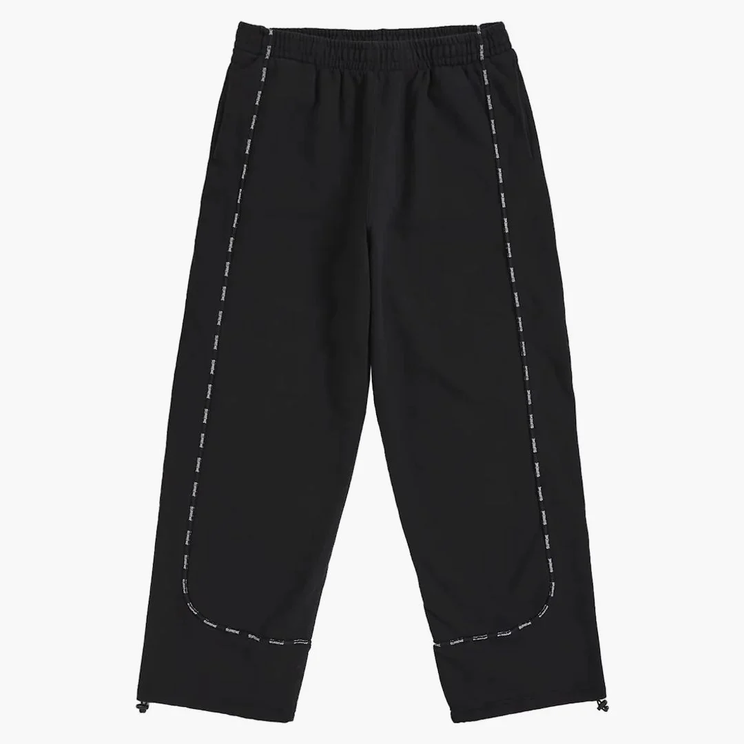 Supreme Piping Sweatpant (fw25) Black