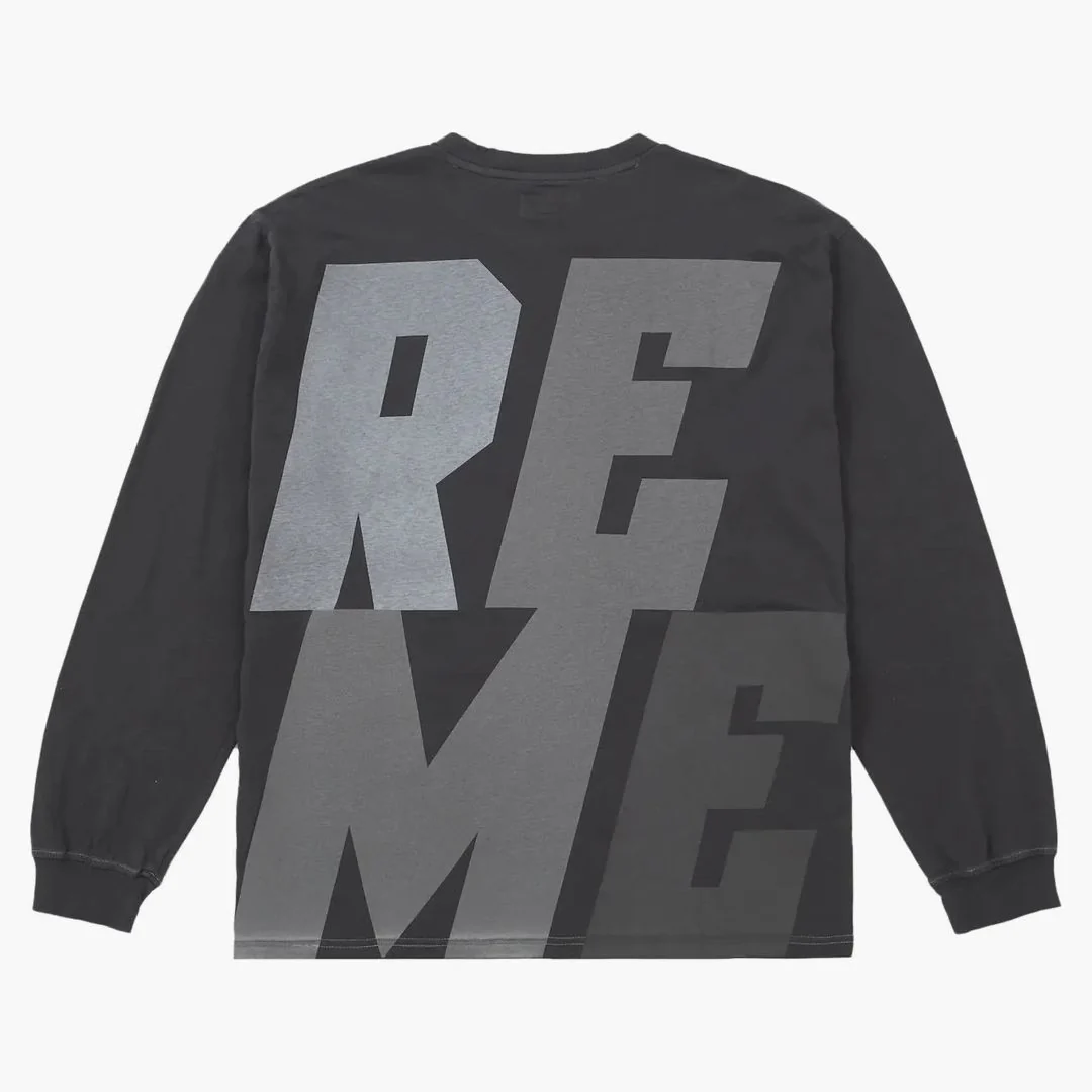 Supreme Reflective L/s Top Black - Image 4