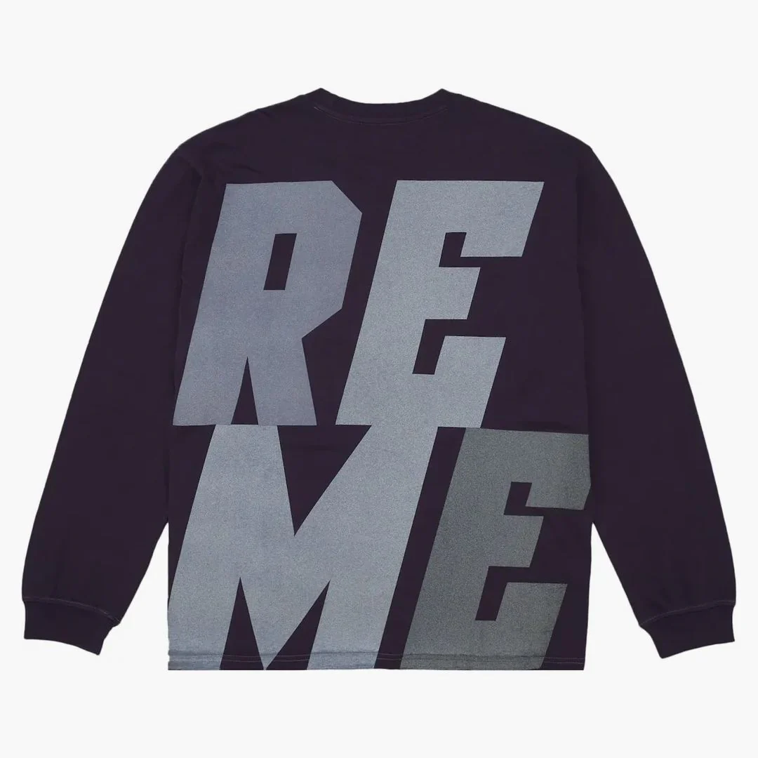 Supreme Reflective L/s Top Purple - Image 4