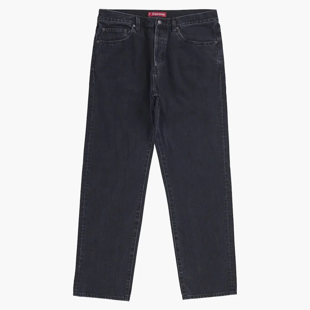 Supreme Regular Jean (fw25) Black