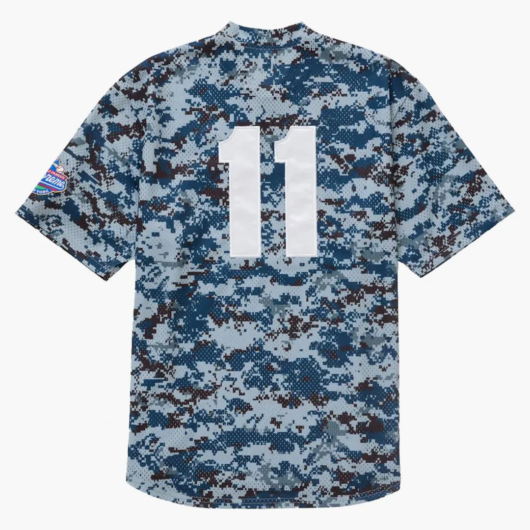 Supreme S Logo Baseball Henley (ss25) Digi Camo - Image 2