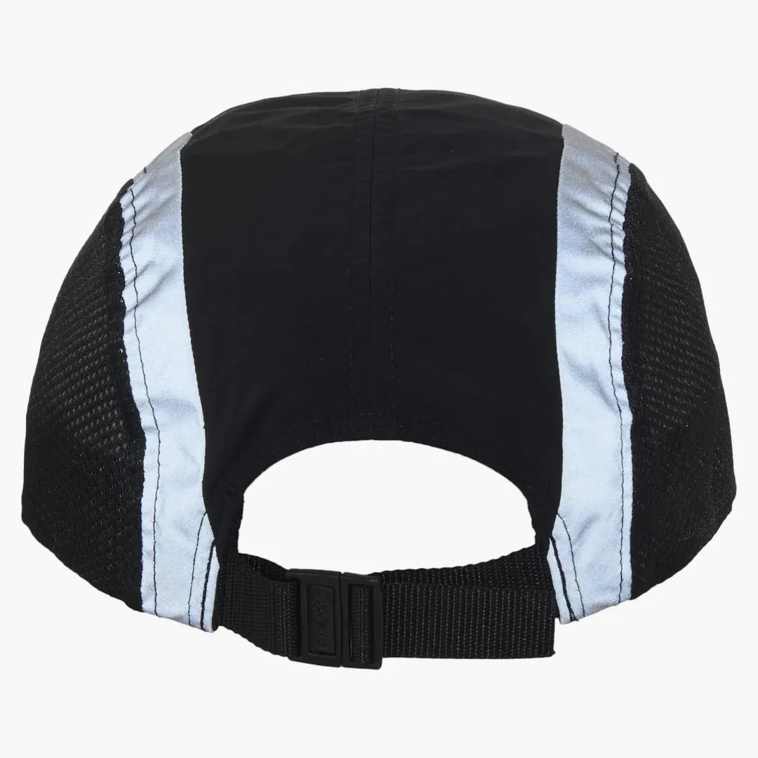 Supreme Side Mesh Camp Cap Black - Image 2