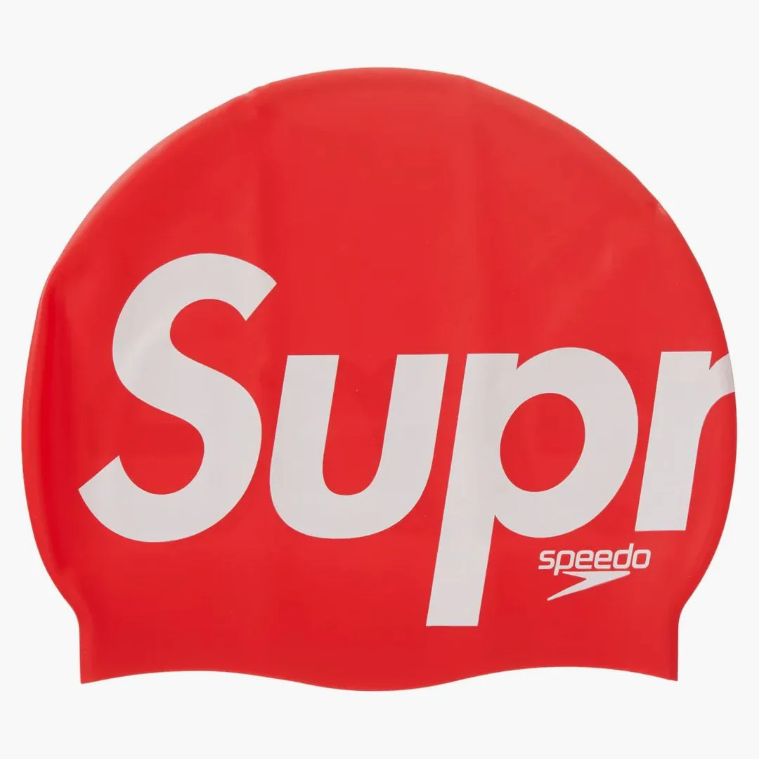 Supreme Speedo Swim Cap Red - Image 2