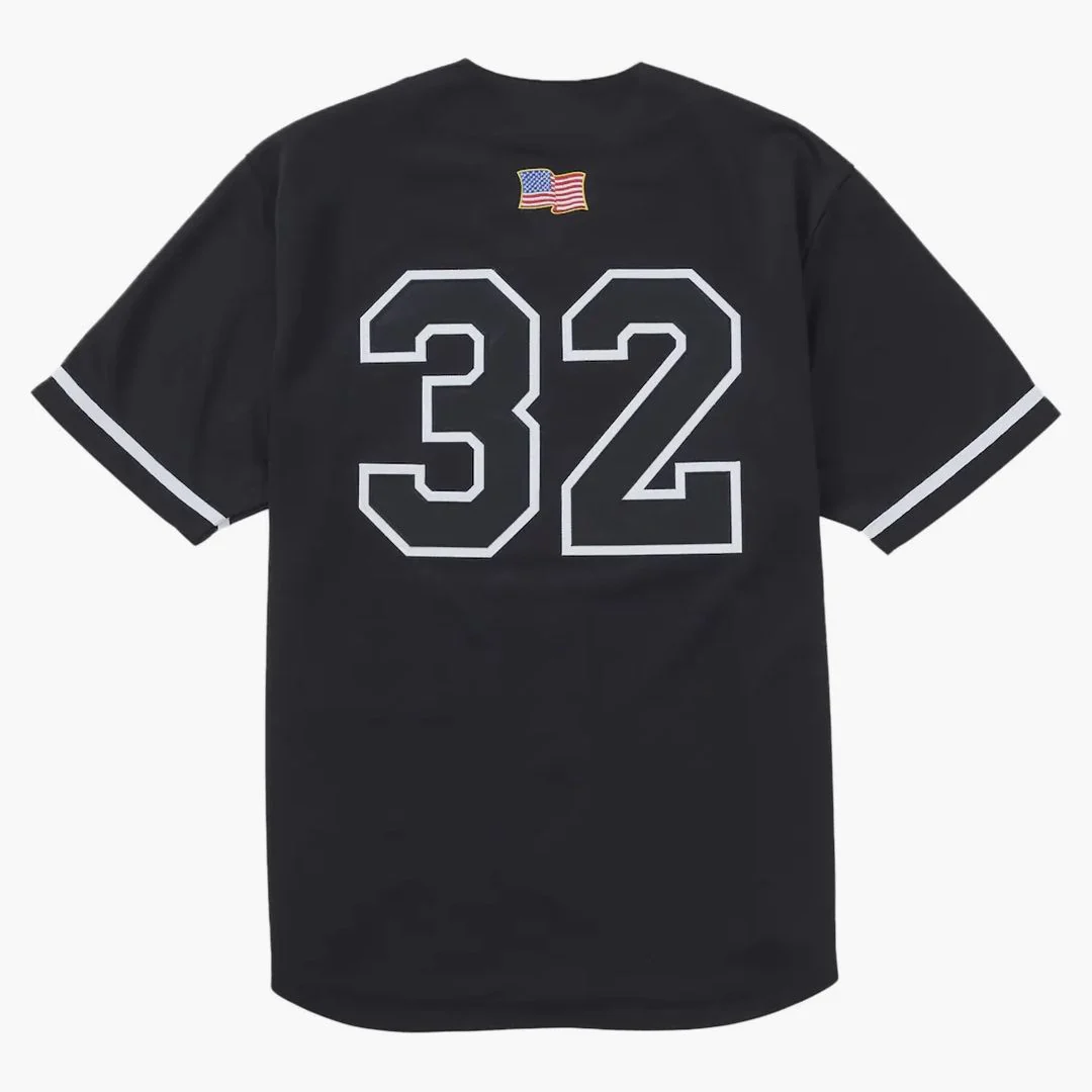 Supreme Swords Baseball Jersey Black - Image 2