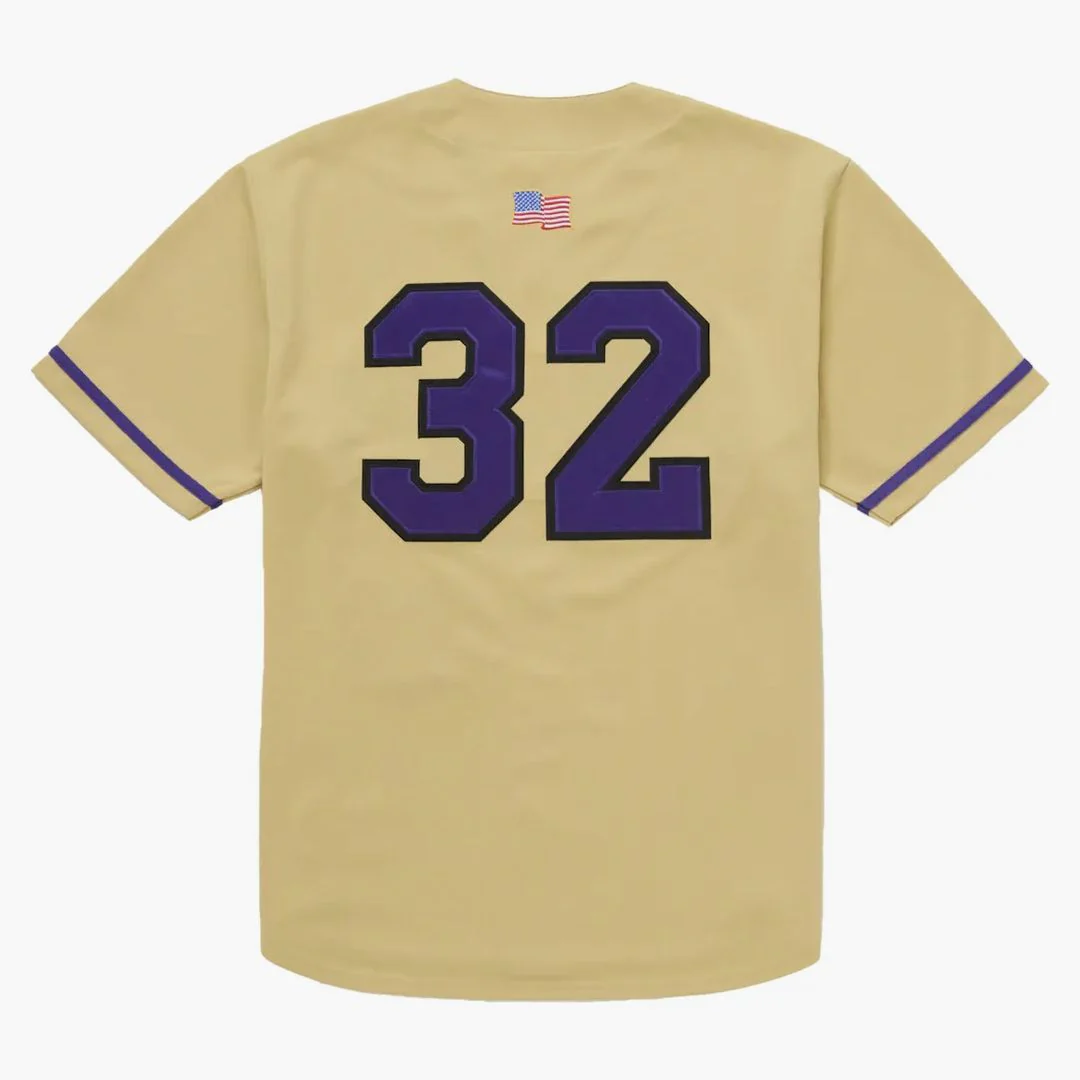 Supreme Swords Baseball Jersey Gold - Image 2